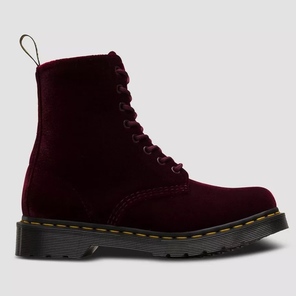 Velvet Pascal 1460 Dr. Martens Boots - Picture 2 of 13